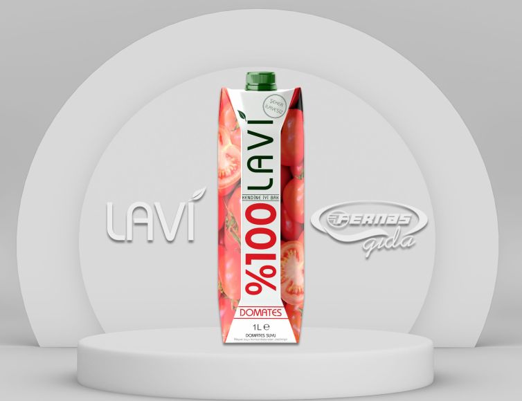 Lavi %100 Domates Suyu 1 L Tetrapak