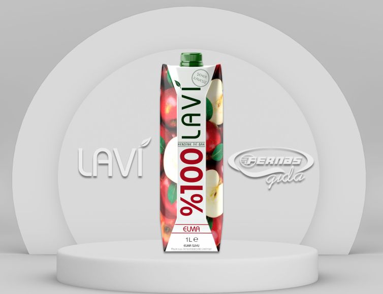 Lavi %100 Elma Suyu 1 L Tetrapak