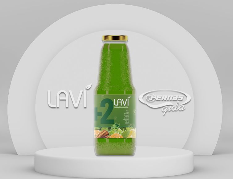 Lavi +2 Bahar Karışık Meyveli İçecek 1 L Cam Şişe