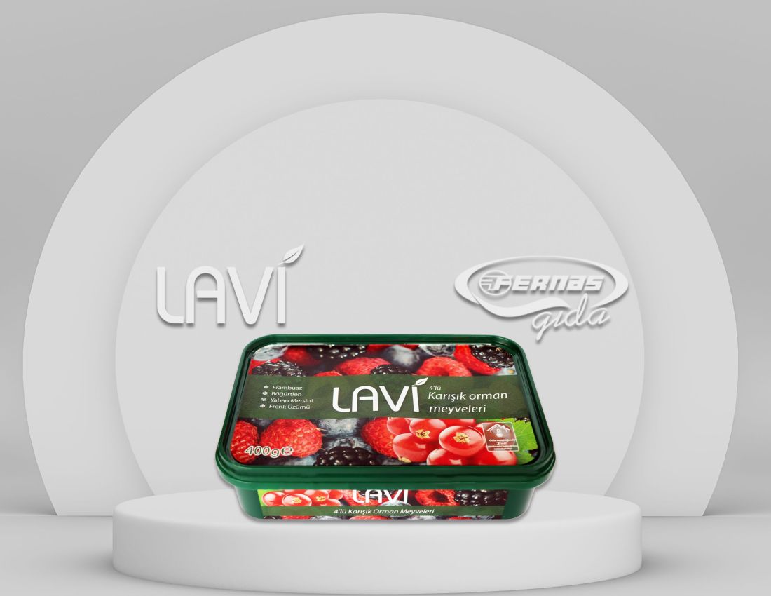 Lavi 4'lü Karışık Orman Meyveleri 400 gr