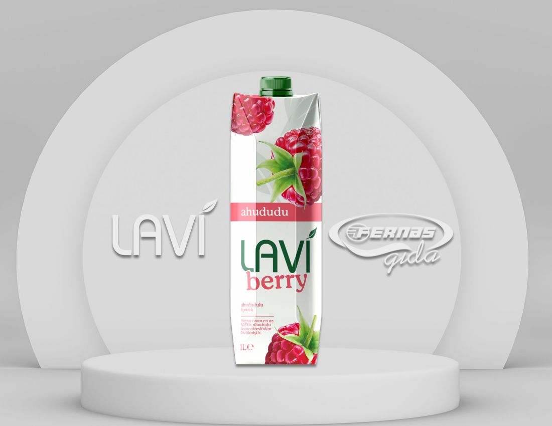 Lavi Berry Ahududu 1L Tetrapak