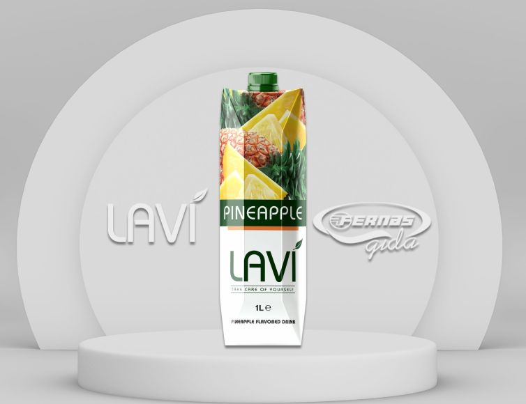 Lavi Pineapple Flavored Drink 1 L Tetrapak