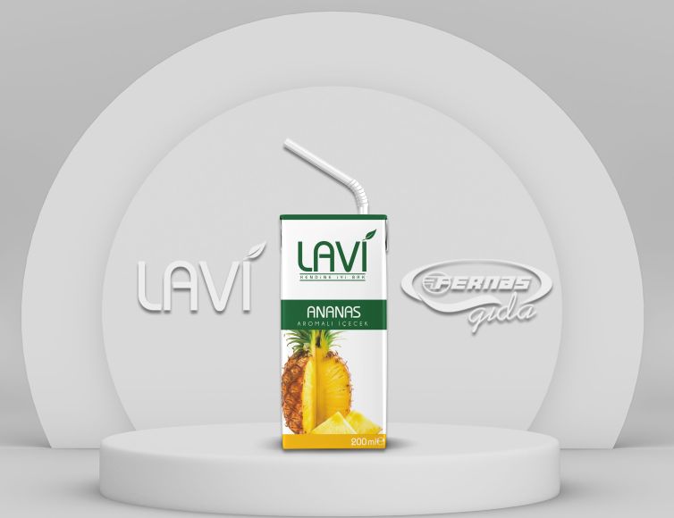 Lavi Ananas Aromalı İçecek 200 ml Tetrapak