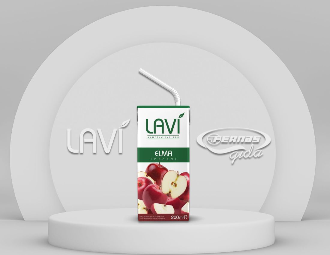 Lavi Elma Meyveli İçecek 200 ml Tetrapak