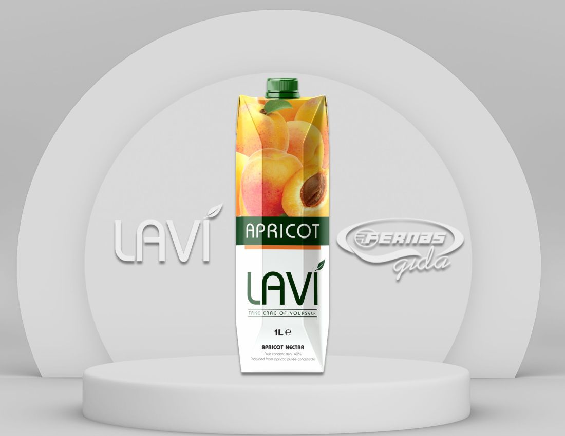 Lavi Apricot Nectar 1 L Tetrapak