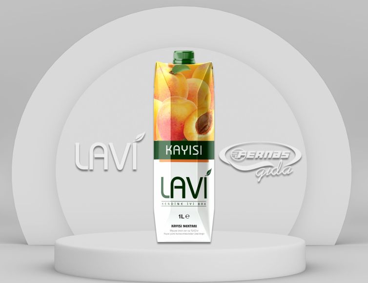Lavi Kayısı Nektarı 1 L Tetrapak