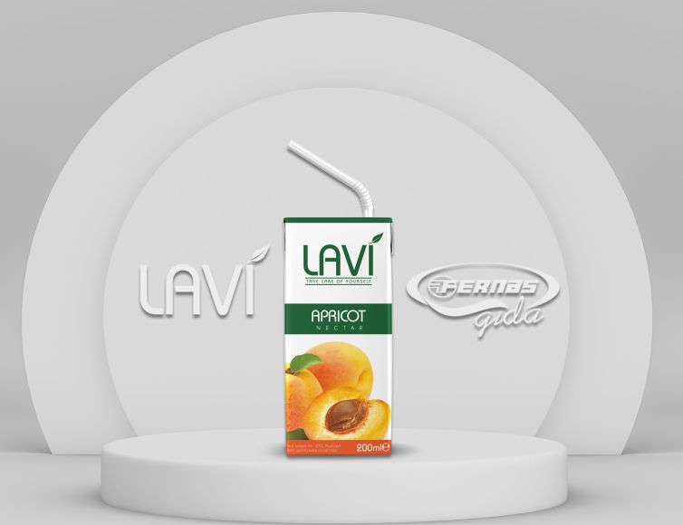 Lavi Apricot Nectar 200 ml Tetrapak