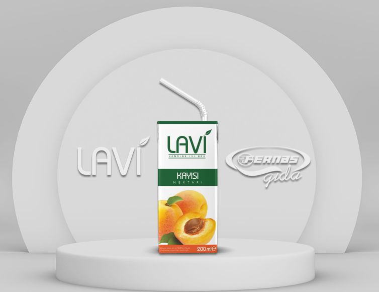 Lavi Kayısı Nektarı 200 ml Tetrapak