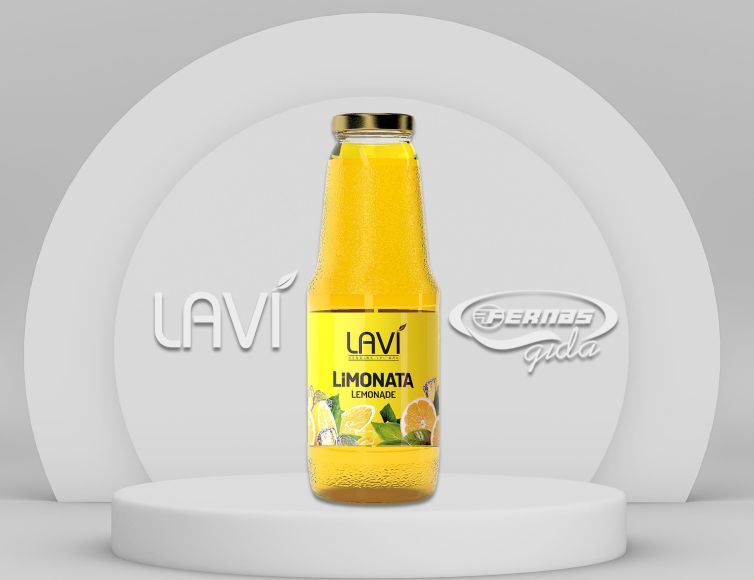 Lavi Limonata Meyveli İçecek 1 L Cam Şişe