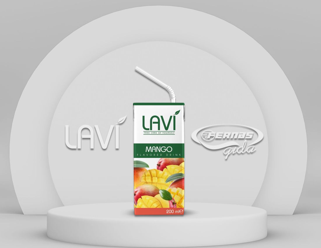 Lavi Mango Flavored Drink 200 ml Tetrapak