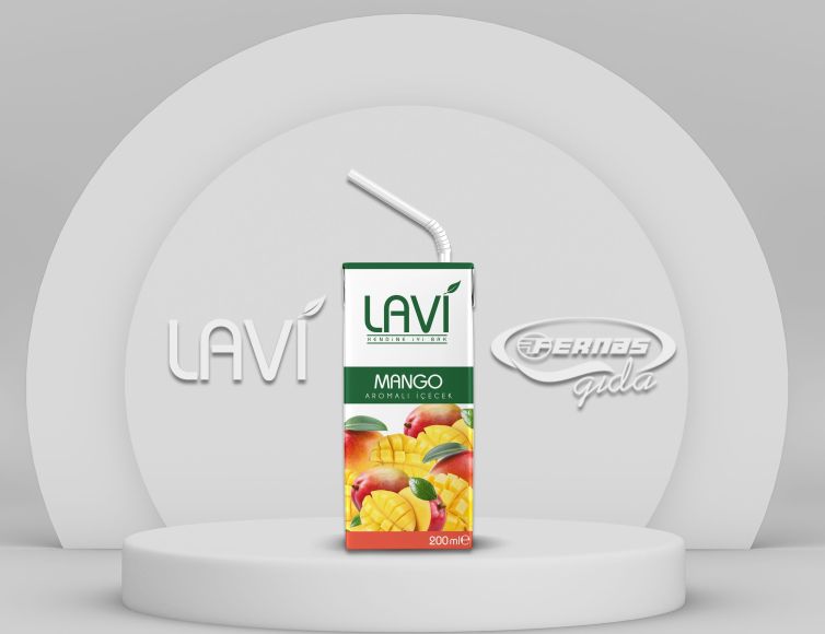 Lavi Mango Aromalı İçecek 200 ml Tetrapak