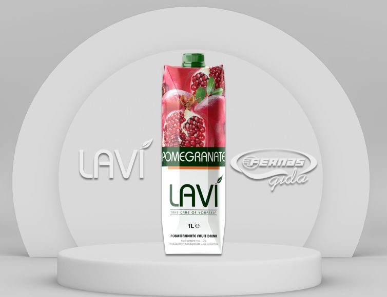 Lavi Pomegranate Fruit Drink 1 L Tetrapak