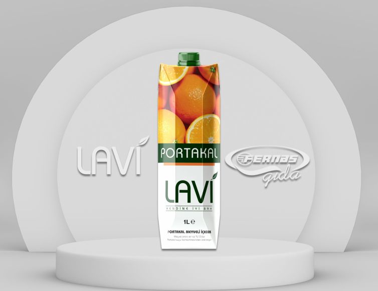 Lavi Portakal Meyveli İçecek 1 L Tetrapak
