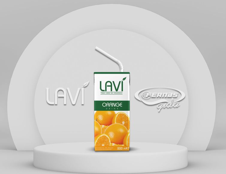Lavi Orange Fruit Drink 200 ml Tetrapak