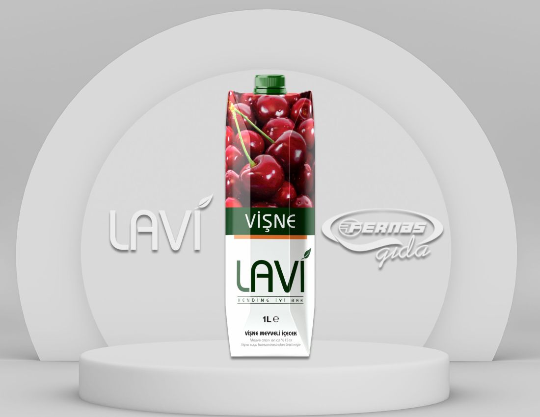 Lavi Vişne Meyveli İçecek 1 L Tetrapak