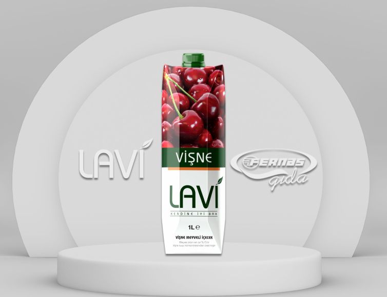Lavi Vişne Meyveli İçecek 1 L Tetrapak