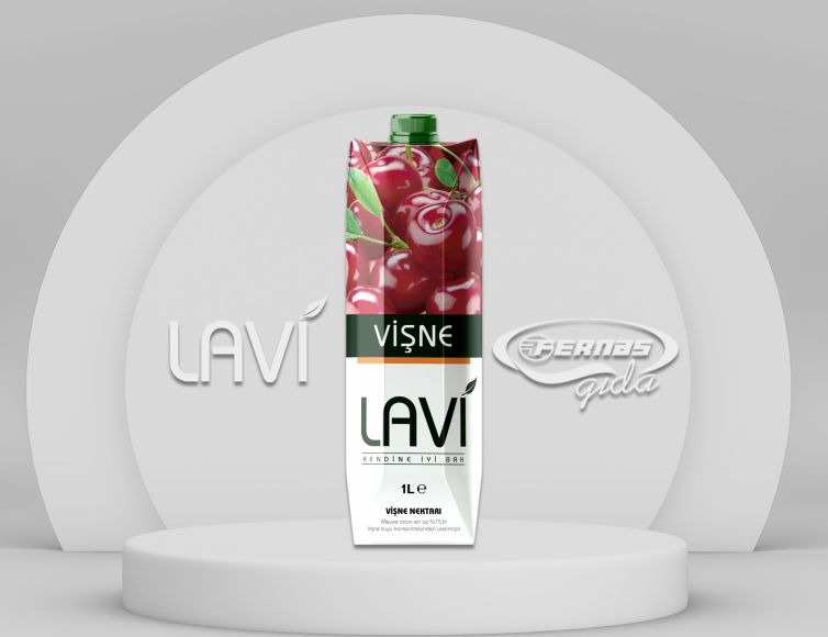 Lavi Vişne Nektarı 1 L Tetrapak