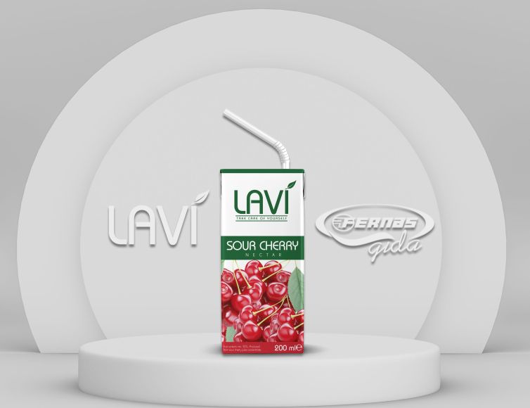 Lavi Sour Cherry Nectar 200 ml Tetrapak