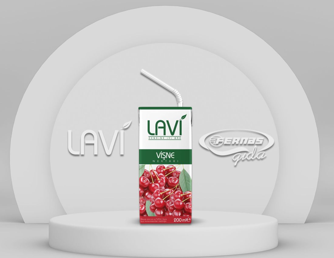 Lavi Vişne Nektarı 200 ml Tetrapak