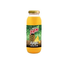 Doremi Pineapple Fruit Drink 250ml Glass Bottle