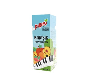 Doremi Mixed Fruit Drink 200ml Carton