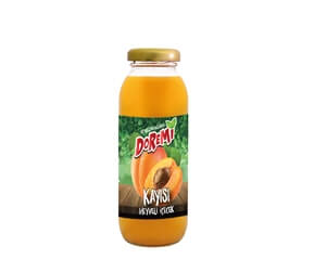Doremi Apricot Fruit Drink 250ml Glass Bottle