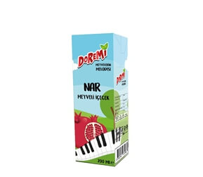 Doremi Nar Meyveli İçecek 200ml Karton