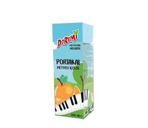 Doremi Portakal Meyveli İçecek 200ml Karton