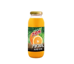 Doremi Orange Fruit Drink 250ml Glass Bottle