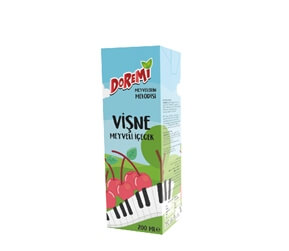 Doremi Sour Cherry Fruit Drink 200ml Carton