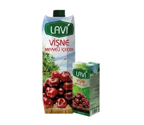 Lavi Sour Cherry Fruit Drink 1000ml – 200ml Carton