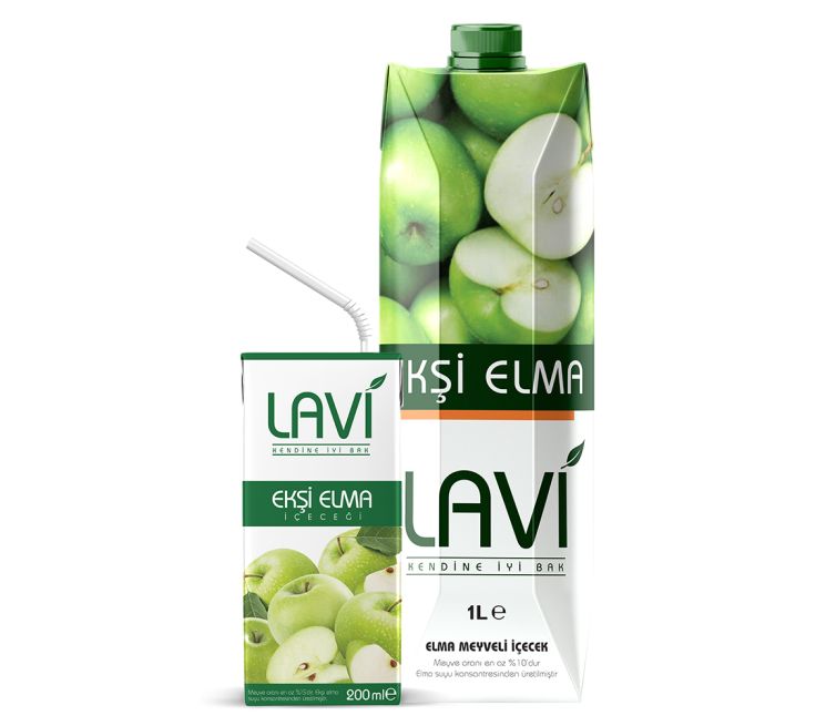 Lavi – 1 Litre Tetrapak – Ekşi Elma