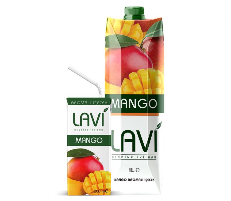 Lavi – 1 Litre Tetrapak – Mango Aromalı